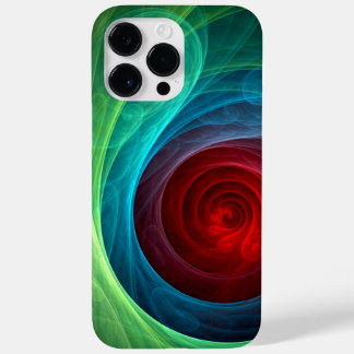 Funda Para iPhone 14 Pro Max De Case-Mate Tormenta roja Floral Moderno Resumen Patrón de col