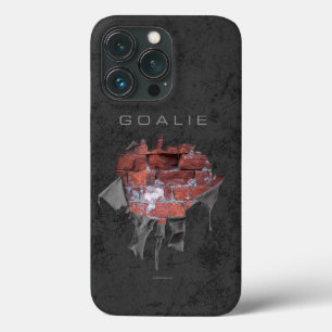 Funda Para iPhone 13 Pro Torn Brick Wall Goalie (fútbol) Funda-Mate iPhone