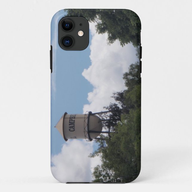 Funda De Case-Mate Para iPhone Torre de agua de Campbell, California (Reverso)