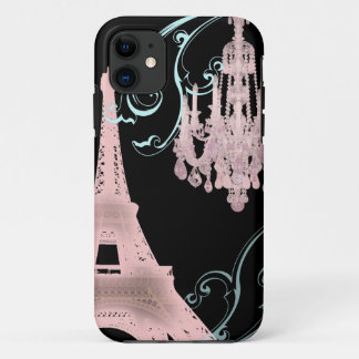 Funda Para iPhone 11 torre de parís eiffel de arte francés elegante