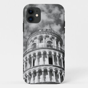 title_seo2 Torre de Pisa Italia de inclinación blanca negra