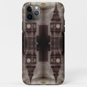 Funda Para iPhone 11 Pro Max Torre de postales de Londres Inglaterra Vieja Gran