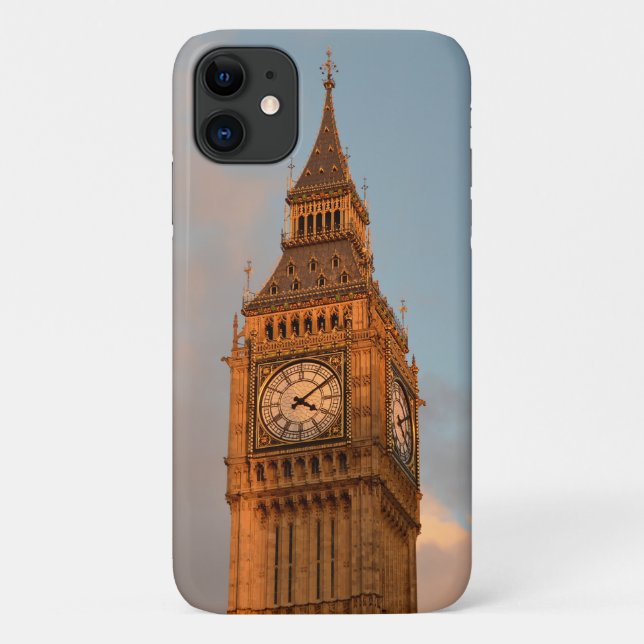 Funda De Case-Mate Para iPhone Torre del reloj Big Ben en Londres (Reverso)