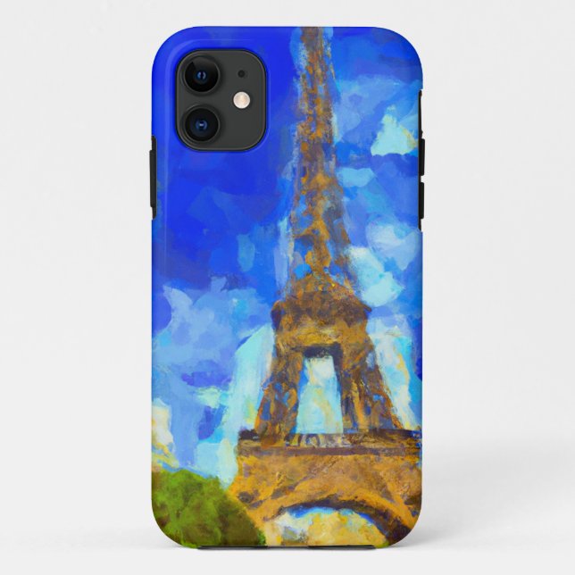 Funda De Case-Mate Para iPhone Torre Eifel (Reverso)