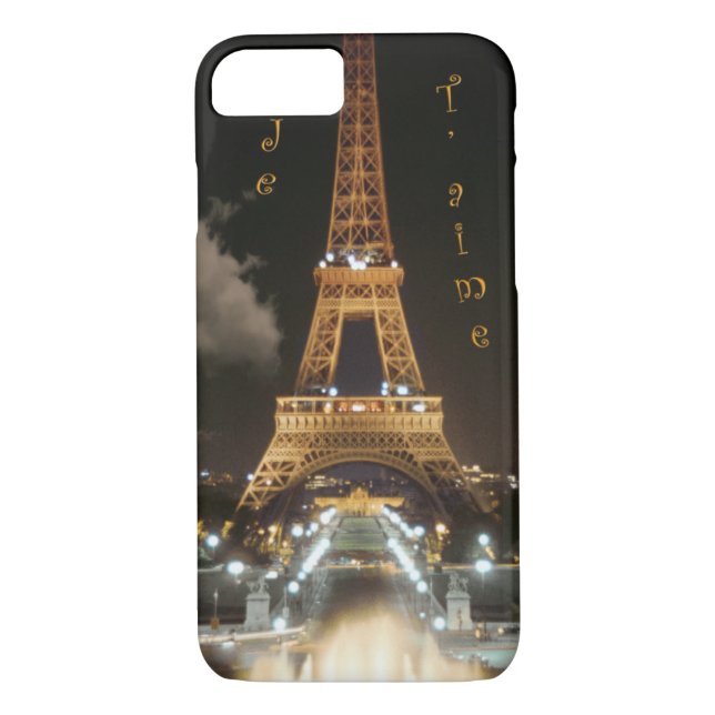 Funda De Case-Mate Para iPhone Torre Eiffel. (Reverso)