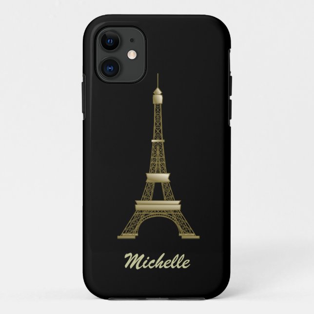 Funda De Case-Mate Para iPhone Torre Eiffel (Reverso)
