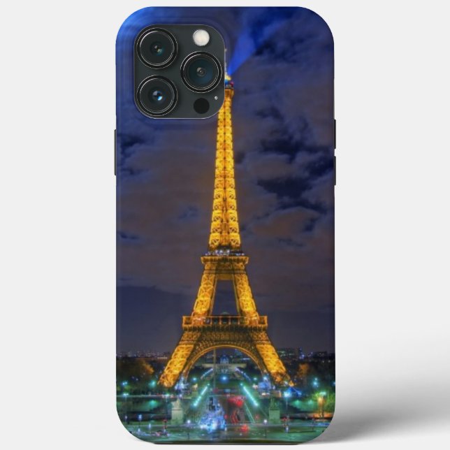 Funda De Case-Mate Para iPhone Torre Eiffel (Reverso )