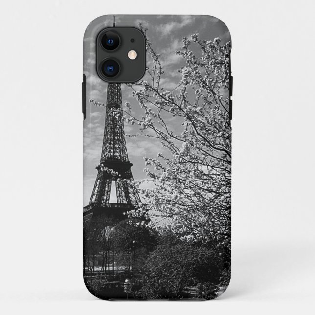 Funda De Case-Mate Para iPhone Torre Eiffel de París (Reverso)