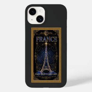 Funda Para iPhone 14 De Case-Mate Torre Eiffel Francia Cósmica Arte Celestial