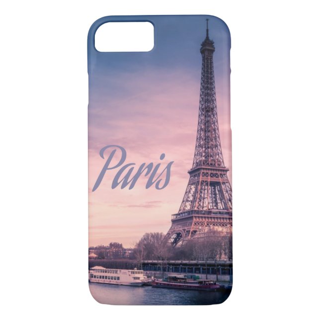 Funda De Case-Mate Para iPhone Torre Eiffel Francia de París (Reverso)