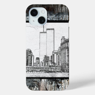 Funda Para iPhone 15 Torres Gemelas