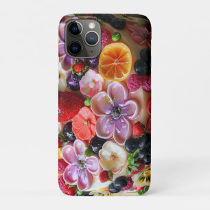 Funda Para iPhone 11 Pro Torta de fruta colorida