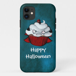 Funda Para iPhone 11 Torta de la taza de la cuenta del vampiro - texto