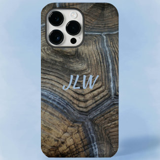 Funda Para iPhone 14 Pro Max De Case-Mate Tortoiseshell falso natural con clase de Iniciales