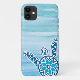 Funda Para iPhone 11 Tortuga azul
