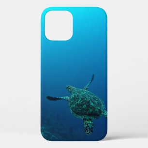 FUNDA PARA iPhone 12 TORTUGA DE MAR EN AGUA