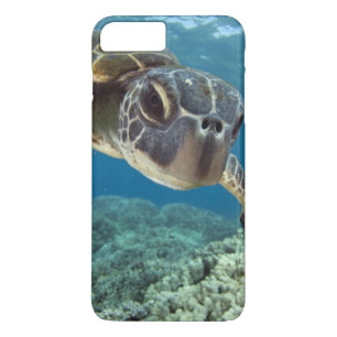 Funda Para iPhone 8 Plus/7 Plus Tortuga de mar verde hawaiana
