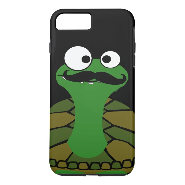 Funda De Case-Mate Para iPhone Tortuga del bigote (Reverso)