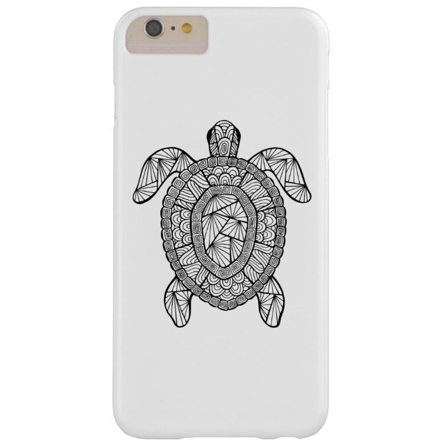 Funda De Case-Mate Para iPhone Tortuga inspirada (Reverso)