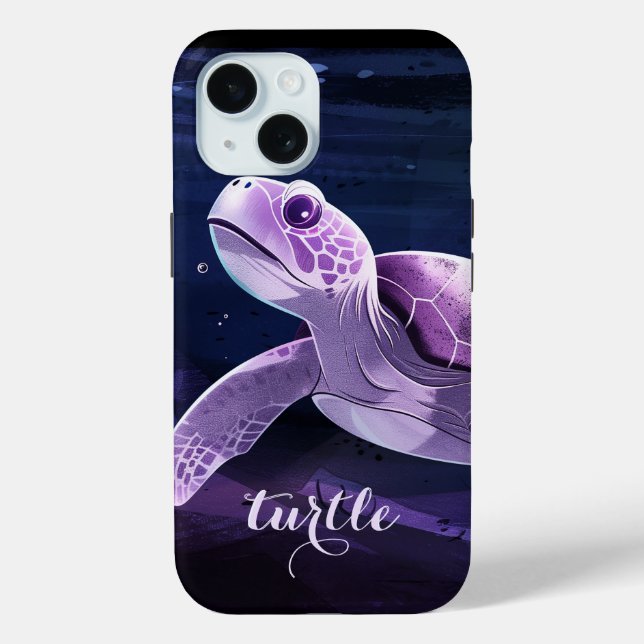 Funda De Case-Mate Para iPhone Tortuga marina (Reverso )