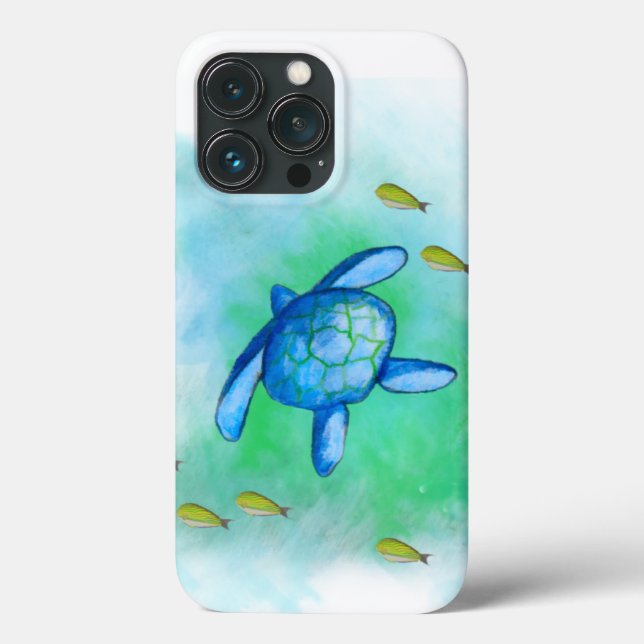 Funda De Case-Mate Para iPhone Tortuga marina (Reverso )