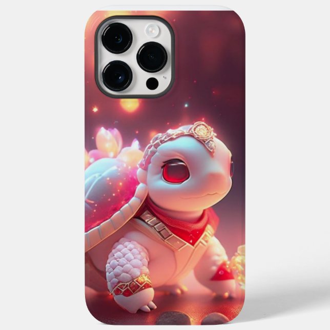 Funda De Case-Mate Para iPhone Tortuga mística (Reverso )