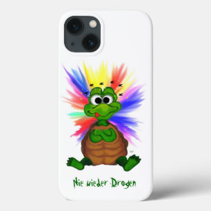 Funda Para iPhone 13 ¡Tortuga pequeña, nunca más drogas!