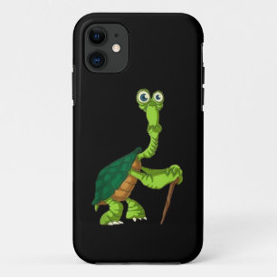Funda Para iPhone 11 Tortuga Tortuga Jubilada Divertida Tortuga de pie 