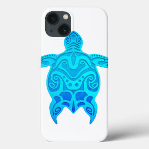 title_seo2 Tortuga tribal azul