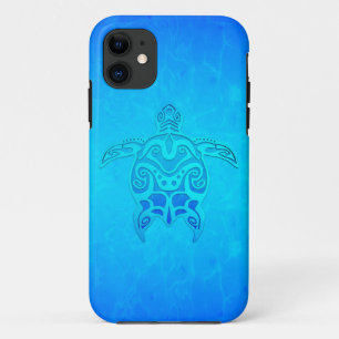 title_seo2 Tortuga tribal azul