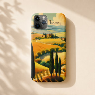 Funda Para iPhone 11 Pro Toscana rural vintage texto personalizado