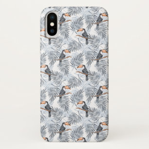 Funda Para iPhone X Toucan gris