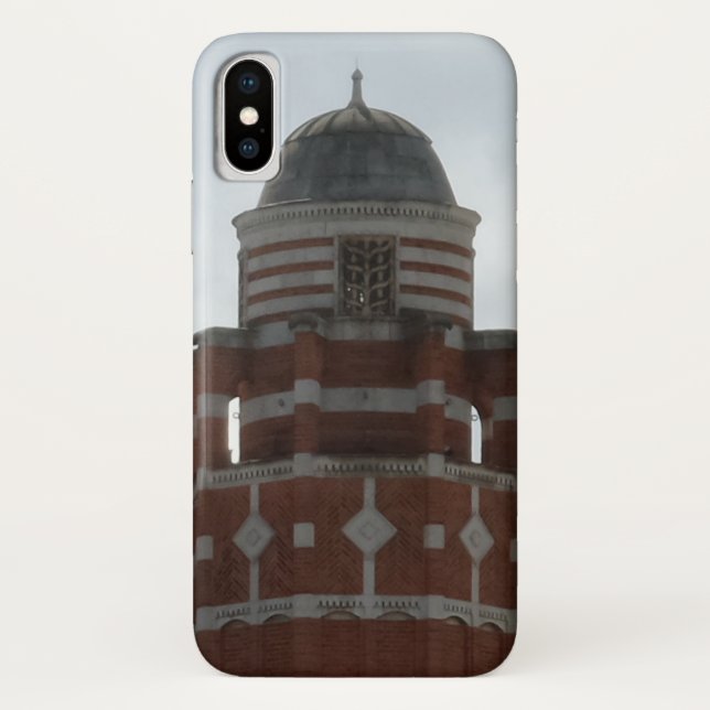 Funda De Case-Mate Para iPhone Tower Apple iPhone X, apenas ahí PhoneCase (Reverso)