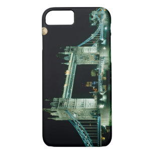Funda Para iPhone 8/7 Tower Bridge en Night, Londres, Inglaterra