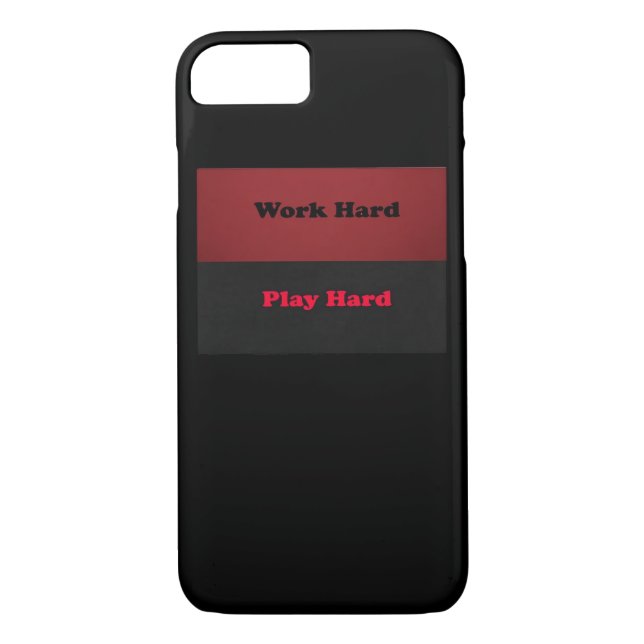 Funda De Case-Mate Para iPhone Trabajar duro y divertidísimo viral (Reverso)