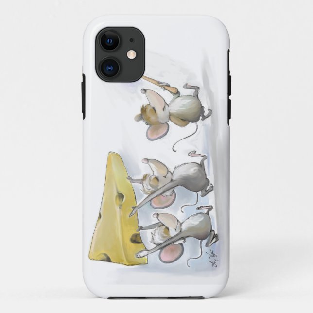 Funda De Case-Mate Para iPhone Traer el queso (con aceitunas) estuche iphone6 (Reverso)