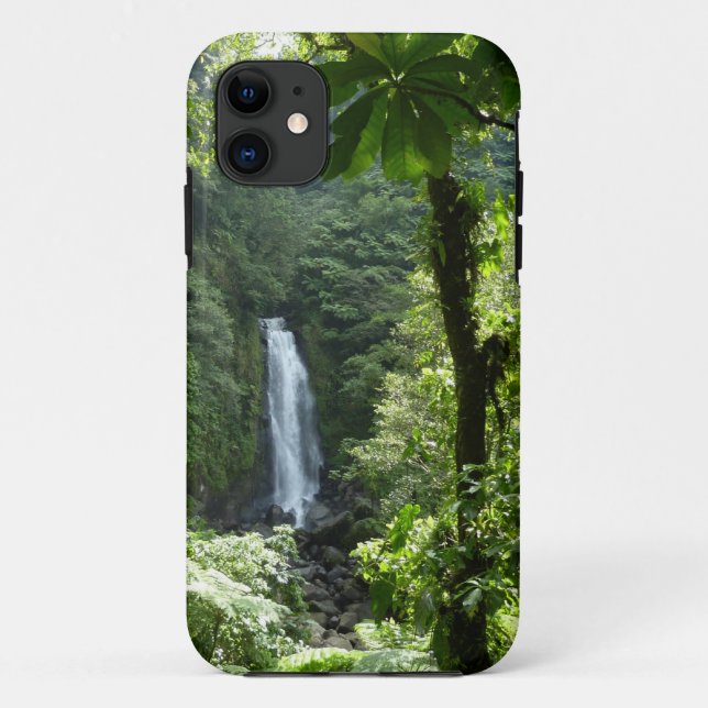 Funda De Case-Mate Para iPhone Trafalgar cae fotografía tropical de selva tropica (Reverso)