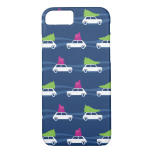 Funda Para iPhone 8/7 Tráfico del navidad de Mini Cooper