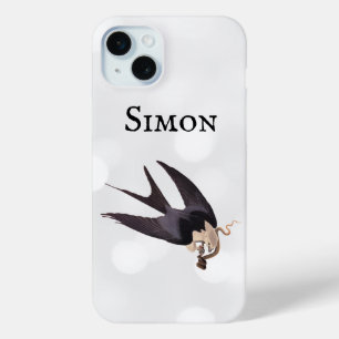 Funda Para iPhone 15 Mini Tragar el halcón de cola con el Audubon de la vend