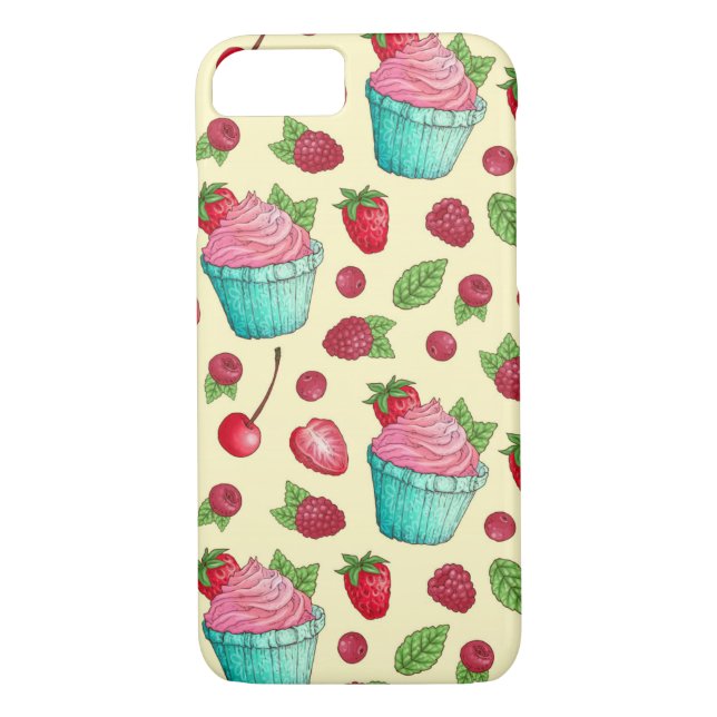 Funda De Case-Mate Para iPhone Trajes dulces (Reverso)