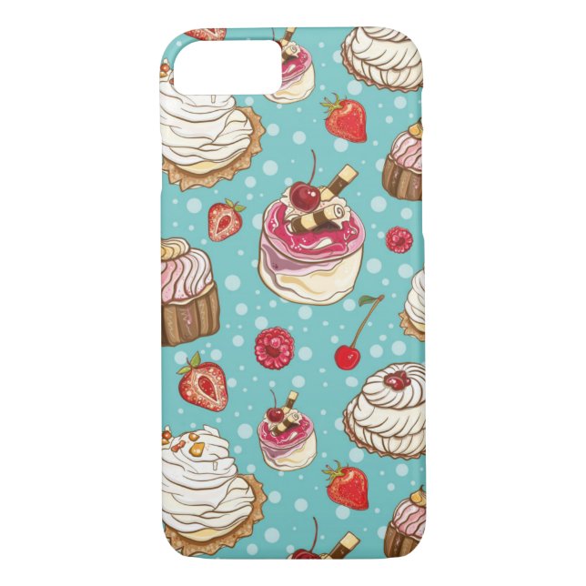 Funda De Case-Mate Para iPhone Trajes dulces (Reverso)