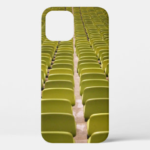 Funda Para iPhone 12 Trama de silla amarilla vacía