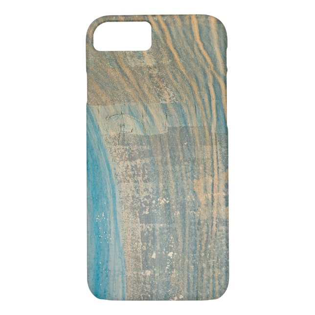 Funda De Case-Mate Para iPhone tramas abstractas turquesas (Reverso)