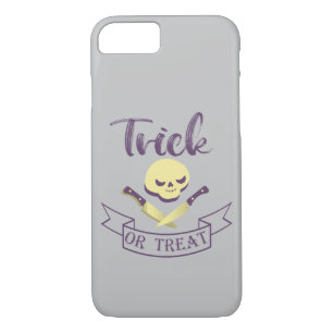Funda Para iPhone 8/7 Trampa o trate los huesos cruzados de los cráneos