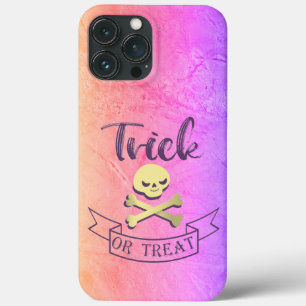 Funda Para iPhone 13 Pro Max Trampa o trate los huesos cruzados del cráneo cint