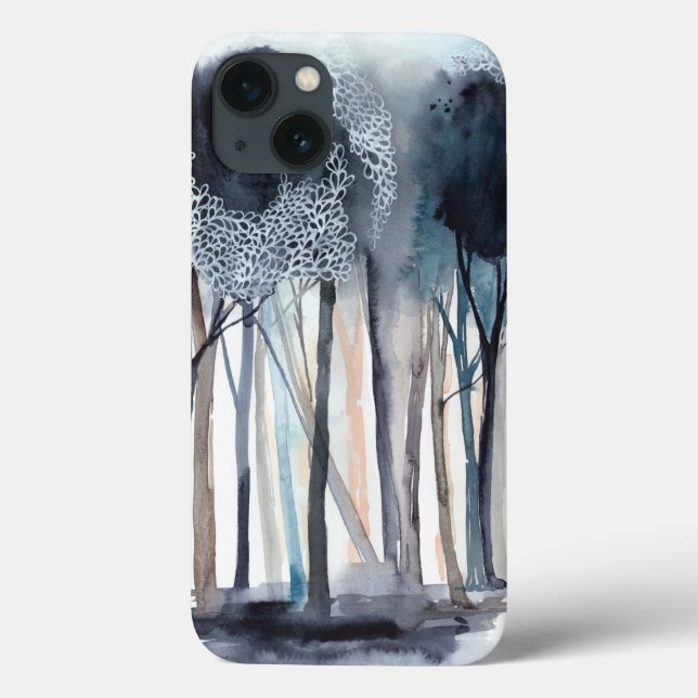 Funda De Case-Mate Para iPhone Tranquil Abstract Trees (Reverso)