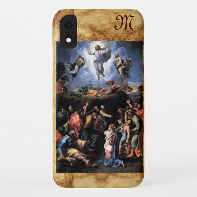 Funda De Case-Mate Para iPhone TRANSFIGURACIÓN DEL monograma JESUS (Reverso)