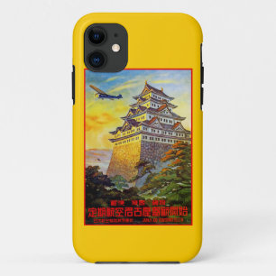 Funda Para iPhone 11 Transporte aéreo japonés con la pagoda