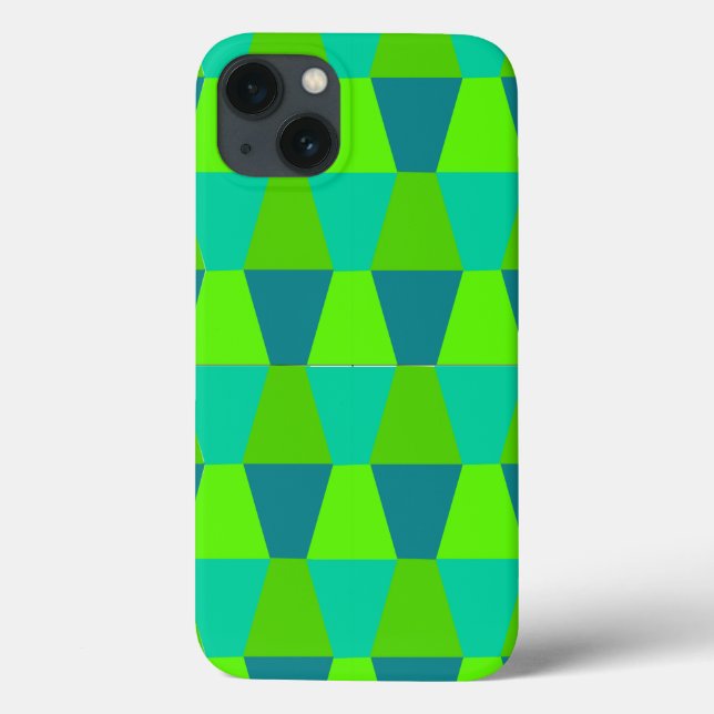 Funda De Case-Mate Para iPhone Trapecios Cool (Reverso)