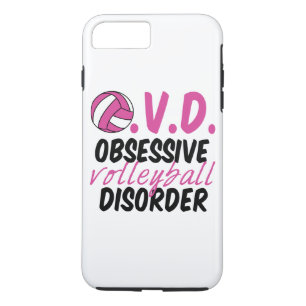 Funda Para iPhone 8 Plus/7 Plus Trastorno obsesivo del voleibol